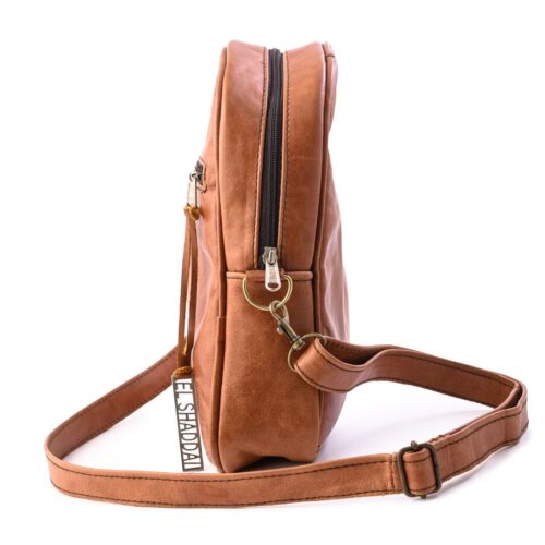 Genuine leather sling bag