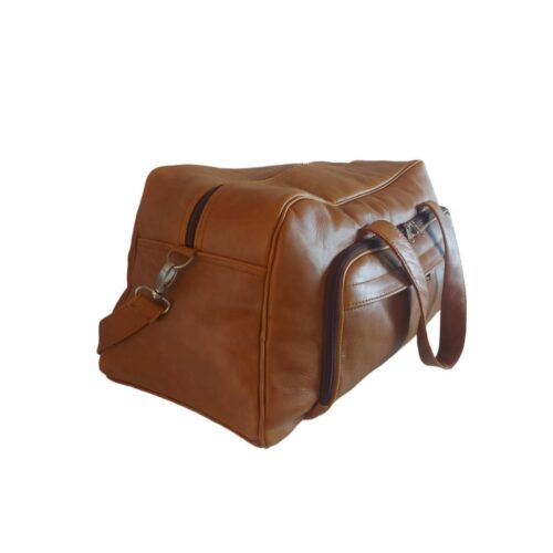 Genuine leather travel bag