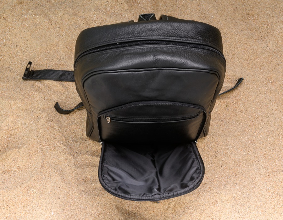 Gabriel Leather Laptop Backpack - EL Shaddai