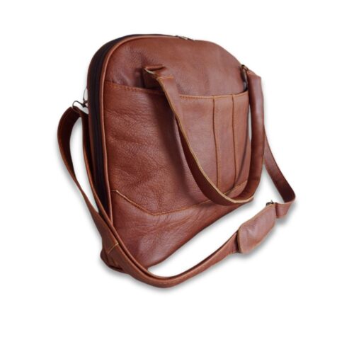 Genuine leather laptop bag