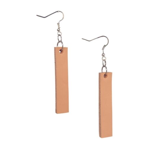 Genuine Leather Earrings - 067