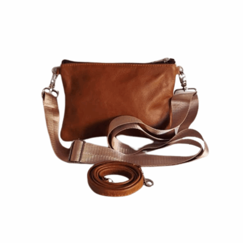 Small Brown Sling Bag - Image 11