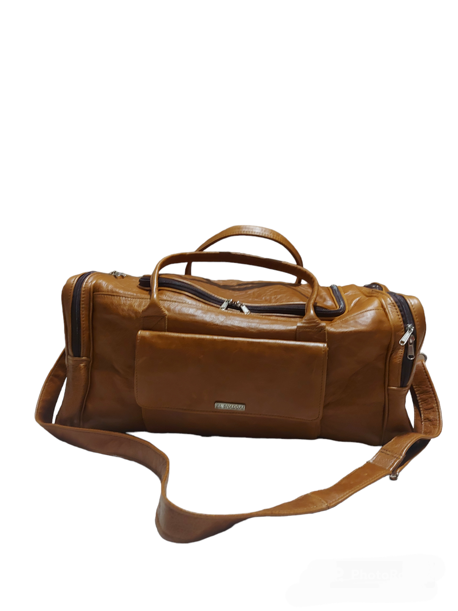 Genuine Leather Duffle Bag - EL Shaddai