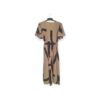 Cream & Black Wrap Dress - Image 3