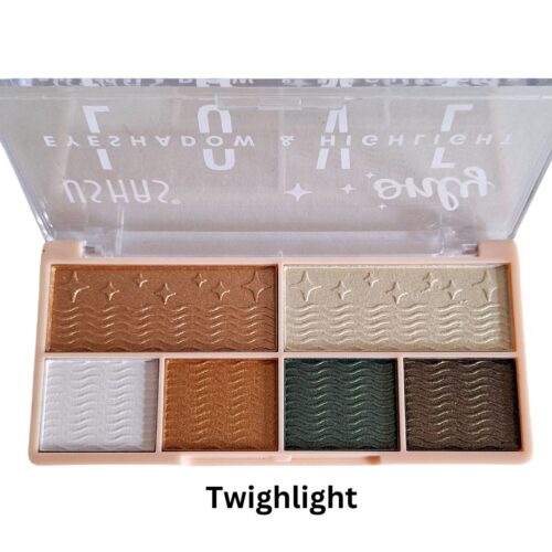 Eyeshadow & Highlight Makeup Palette - Image 2