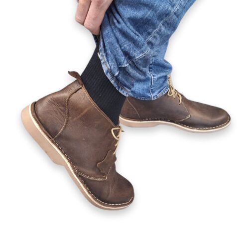 Men's Vellies - Brown - Image 6