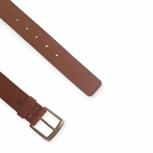 Mens Belt - Tan - Image 2